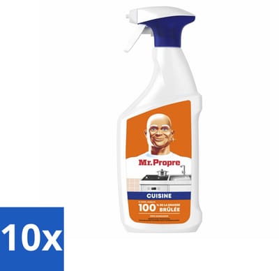 10 x Mr. Propre – Keukenontvetter Spray – Mandarijn Boost – 800 ml - Koffiezetapparaat