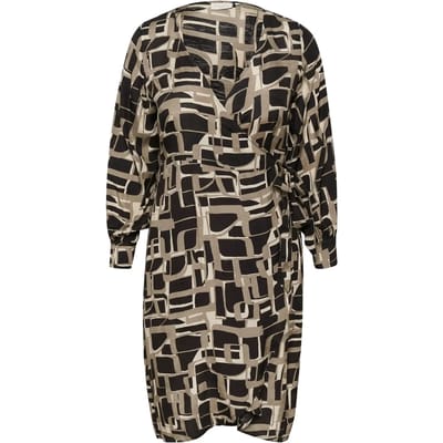 Kaffe Curve KCkanya Dress Dames Jurk - Maat 50