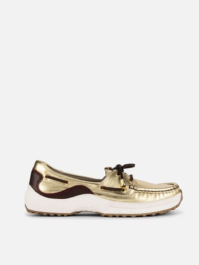 ZOO Adventure - Susan - Dames - Mocassins – Goud - Maat 36