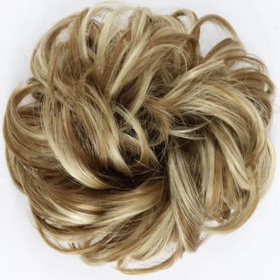 CHPN - Haarstukje - Messy Bun Wrap - Extension - Clip-In Twist Bun - Hair Extensions - 40 Grams - Blond gemixt haarstukje