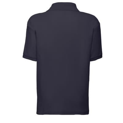 Fruit of the Loom Kinder/Kinder 65/35 Poloshirt (Deep Navy)