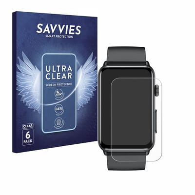 Savvies - Screenprotector voor Kardena Care Pro 4 Light - Folie Beschermfolie transparant 6 Stuks