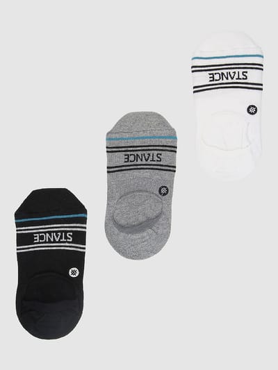 Set van 3 sokken Stance Basic No Show