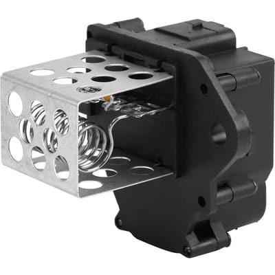 Moteur de ventilateur de radiateur de refroidissement de moteur de voiture Interrupteur Résistance de ventilateur pour Peugeot 308 2007 2013 noir