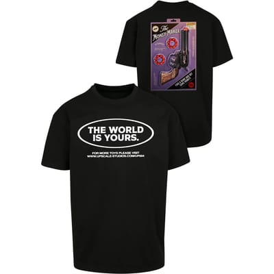 Mister Tee - Money Maker Oversize Heren T-shirt - XS - Zwart