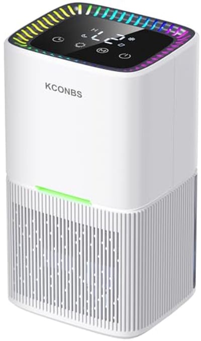Draagbare Luchtontvochtiger voor Thuis met LCD-Touchscreen en Timer - 450 ml/dag