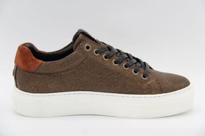 Maruti 66142720 Brons kleurige sneaker lizzard ted veter (Maat - 42, Kleur - Bruin)