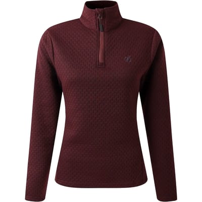 Dare2b Blindside Sweatshirt Met Halve Rits Paars 38 Vrouw