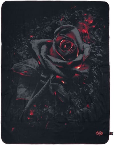 Spiral - Gothic Dekens - Burnt Rose - voor Geen - zwart
