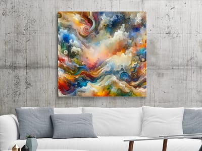 Kunstprint | Wanddecoratie | Dibond | 80 × 80 cm