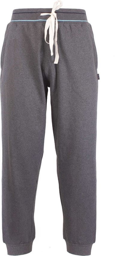 MEQ Heren Sweat Broek - Gerecycled Katoen - Grijs - Maat M