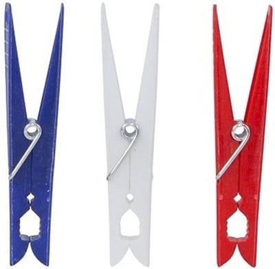12 stuks Wasknijpers Kunststof Jumbo