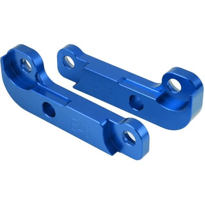 Aluminium Power Tuning Drift Lock Adapter Kit, Vergroot de draaihoek met 25 procent voor BWM E46 M3 Blauw blauw