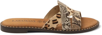 Lazamani - Suze Dames Slippers Beige - Maat 42