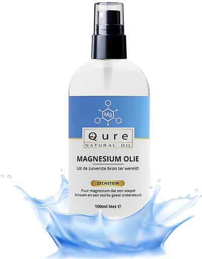 Magnesium Olie – 2 x 100ml | 100% Natuurlijk | Zechstein Bron | Spray voor Spieren & Ontspanning