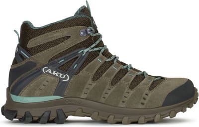 AKU Alterra Lite Mid GTX WS Wandelschoenen Dames Modder / Groen