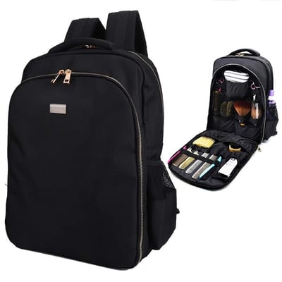 Dailygoods- Kappersrugzak multifunctioneel - Cosmetica-organizer - Schoudertas - Make-up tas - Outdoor reizen - Hoogwaardige Oxford-stof