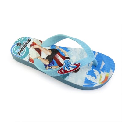 Brasileras Slippers Kinderen- Blauwblauw- 29/30