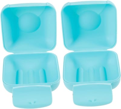 Menstruatiecup Opbergdoosjes - Menstruatiehoesjes - Hygiënisch Opbergen - Hittebestendig Plastic - 7 x 7 x 4 cm - Niet gespecificeerd