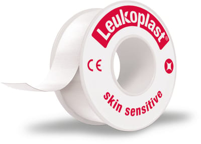 Leukoplast Hechtpleister 1 m x 2,5 cm Skin Sensitive - 3 x - Voordeelverpakking