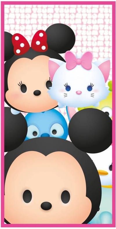Disney Tsum Tsum Friends - Strandlaken - 70 x 140 cm - Multi