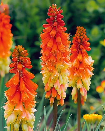 3 sets - Vuurpijl Zaden Kniphofia Uvaria Meerjarig Royal Castle Hybrids