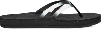 Teva W ReFlip Strappy Gradiate Dames Slippers - Zwart/Wit - Maat 36