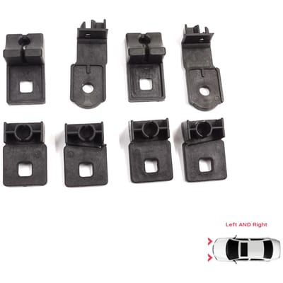 BHL588 Koplamphouder Montage Reparatiebeugel Lipjes Set Linker Rechterkant voor VW Crafter MK1 2E 2F 2006-2017 2E0998225 2E0998226