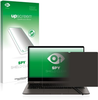 upscreen - privacy screenprotector voor Samsung Galaxy Book3 360 13" - Folie Beschermfolie Blauwlichtfilter