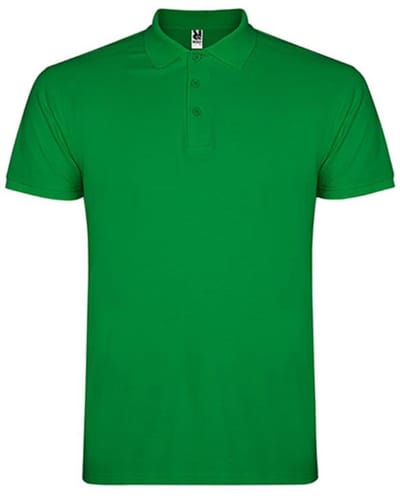 Roly - Star Kinder Polo - Tropical Green 216 maat 5/6 Jahre