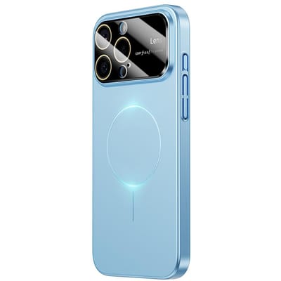 Luxe Camerabescherming Voor Magsafe Telefoonhoesje voor iPhone 17 Air 16 14 15 13 12 11 Pro Max Magnetisch Schokbestendig Hard Dun Hoesje For iPhone 17 ProMax