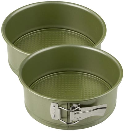 Set van 2 springvormen met scharnier 20 cm Zenker Green Vision