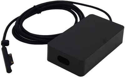 GO SOLID! ® 65W Adapter geschikt voor Surface Pro 11, 10, 9, 8, 7, 6, 5, 4X model 1706, 1796, 1800, 15V