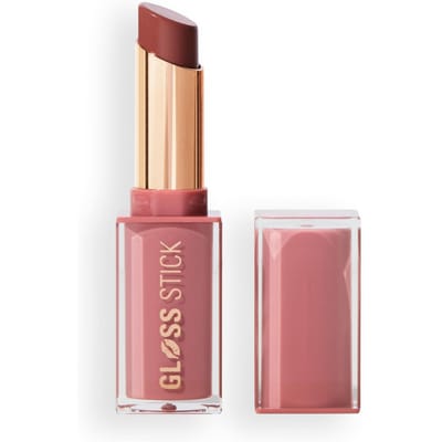Revolution Pout Lip Gloss Stick Creme Brulee Mauve 3 g