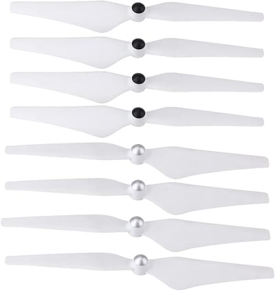 Allecto - Zelfsluitende Propeller - Quadcopter-blad - Duurzaam en eenvoudig te installeren - 8 Stks/set - Reservepropellers voor drone
