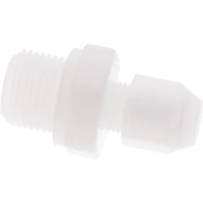 4x6mm & G3/8'' PP rechte slangkoppeling met buitendraad 10bar/145psi