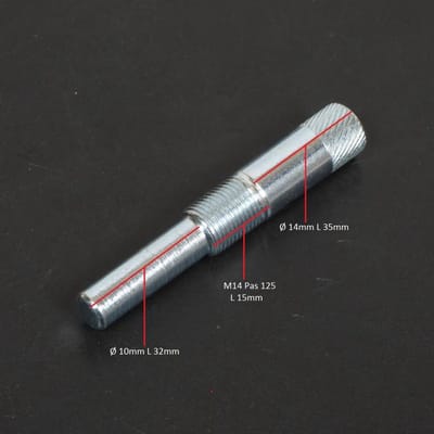 gereedschap rsm voor scooter mbk 50 spirit m14 x p125 (motor 2t) nieuw
