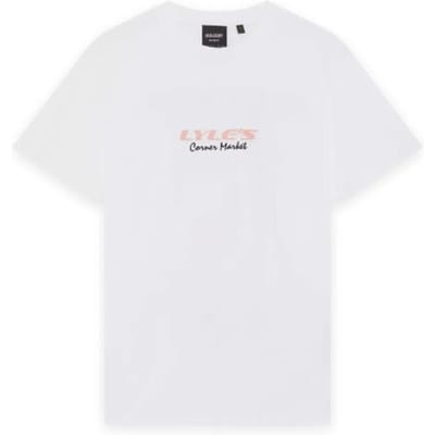 Lyle and Scott Receipt grafic t-shirt -