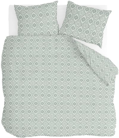 Byrklund Dekbedovertrek Bella - 200x220 - 80% Polyester / 20% Katoen - Grijs