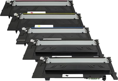 Huismerk geschikt voor Samsung CLT-404S Toners - Multipack + Extra Zwart - Geschikt voor Xpress SL-C430 - SL-C430W - SL-C480W - SL-C480FW
