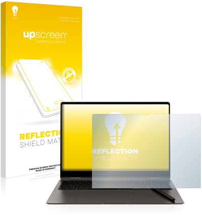 upscreen - Screenprotector voor Samsung Galaxy Book3 Pro 360 16" - Folie Beschermfolie anti glare matte
