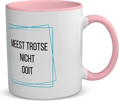 Akyol - meest trotse nicht ooit koffiemok - theemok - roze - Nicht - trotse nicht - verjaardagscadeau - verjaardag - cadeau - cadeautje voor nicht - nicht artikelen - kado - geschenk - gift - 350 ML inhoud