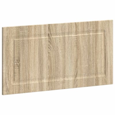 vidaXL - Wandgemonteerd - Hoofdbord - UTRECHT - Sonoma - Eiken - Bewerkt - hout