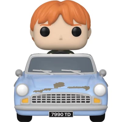 Funko Harry Potter Verzamelfiguur POP! Rides Vinyl - Chamber Of Secrets Anniversary - Ron With Car 15 cm Multicolours