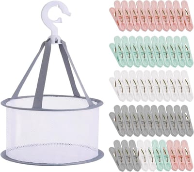 50 Stuks Kledingknijpers van Extra Sterk Plastic voor Binnen en Buiten, Ideaal voor Waslijn en Kledingophang Gebruik