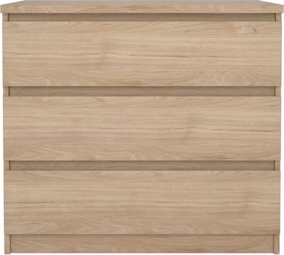 Naia kommode 3 lades eiken decor.