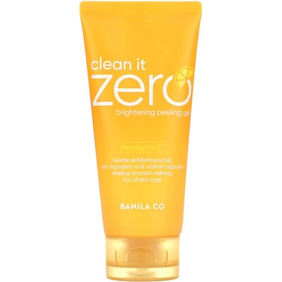 Banila Co, Clean It Zero, Brightening Peeling Gel, for all skin types, 4.05 fl oz (120 ml) beige