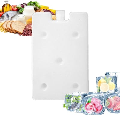 Koelelementen Vriesblokken - IJsblokken Herbruikbaar - Koel houden - Langdurig Koel - 400 ml - Wit