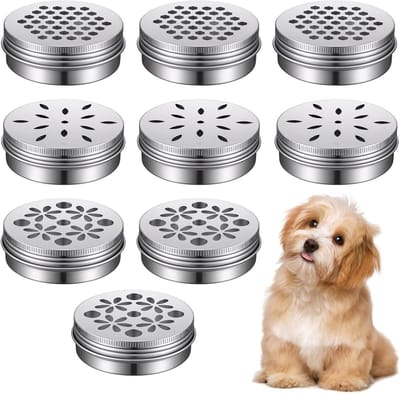 9-delige Hondengeurtraining Set met Aluminium Geurwerk voor Honden - Trainingsdoos, Accessoires en Containers voor Snuffeltraining en Vaardigheidsoefeningen