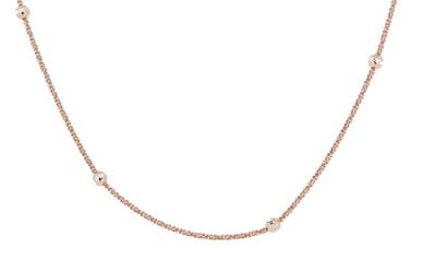 Orphelia Zilver - Ketting met balletjes - ZK-7201/RG - 45 cm